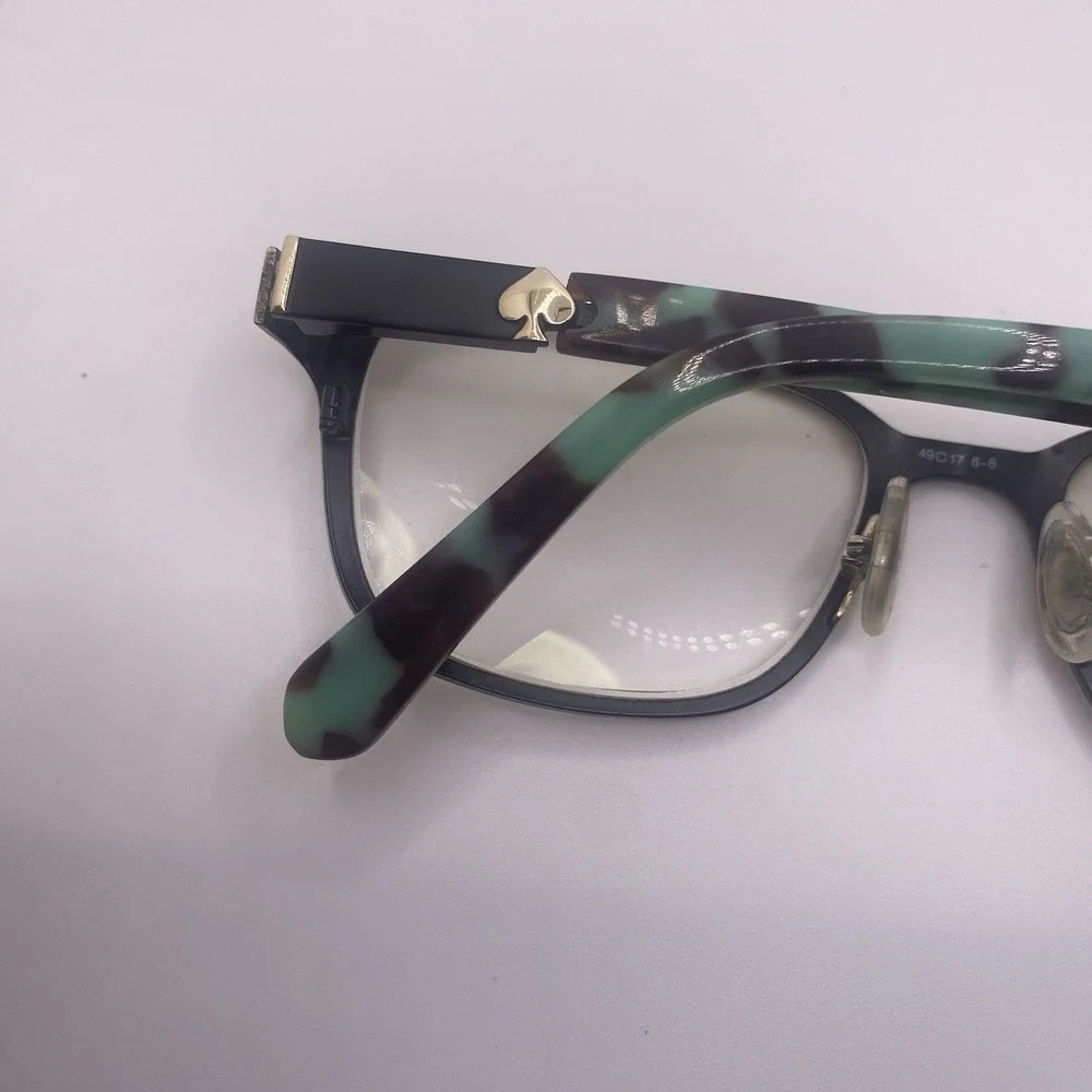 Kate Spade Eyeglasses Women FRAME ONLY Ninette 49-17-135 Mint Green Tortoise 751